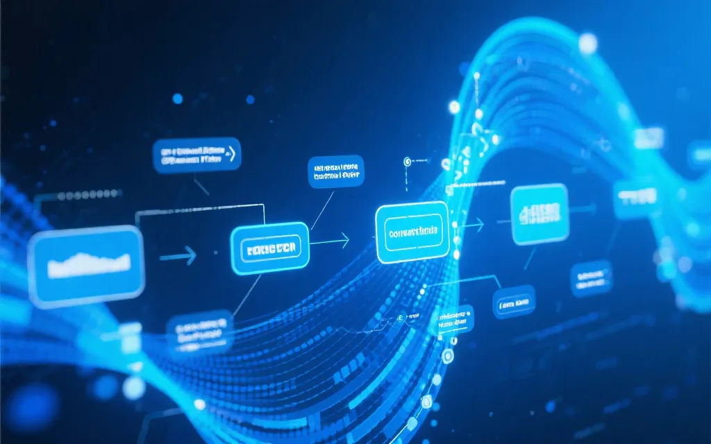 数据处理与内容更新流程图